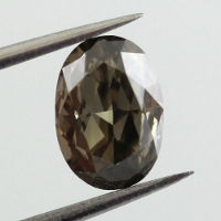 Fancy Dark Greenish Gray Diamond