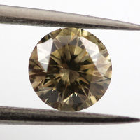 Fancy Greenish Yellow Gray Diamond