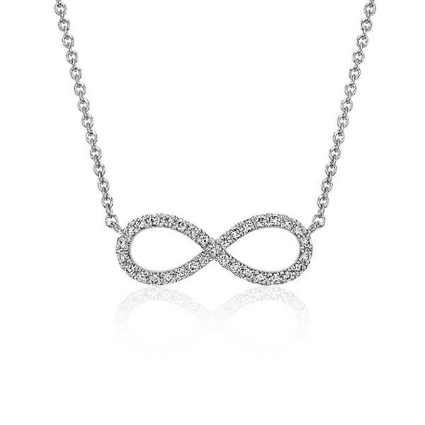 Infinity Diamond Necklace