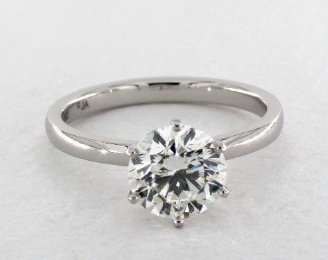 Round 2 Carat Diamond Ring, I, SI1